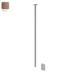 Излив Gessi Flessa, для электронного смесителя, потолочный, Copper Bruched PVD (54024708) - Фото 1