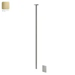 Излив Gessi Flessa, для электронного смесителя, потолочный, Bruched Brass PVD (54024727) - Фото 1