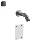 Излив Gessi Intreccio, для электронного смесителя, Black Metal Bruched PVD (54115707) - Фото 1