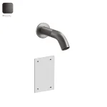 Излив Gessi Meccanica, для электронного смесителя, настенный, Black Metal Bruched PVD (54214707) - Фото 1