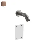 Излив Gessi Meccanica, для электронного смесителя, настенный, Copper Bruched PVD (54214708) - Фото 1