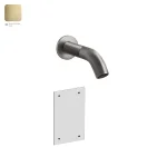 Излив Gessi Trame, для электронного смесителя, настенный, Bruched Brass PVD (54314727) - Фото 1