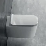 Крышка для унитаза Galassia MEG11 тонкая Soft close, белый (5479) - Фото 2