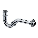 Сифон Hansgrohe U-j подібний для біде, хром (55237000) - Фото 1