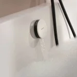 Зовнішня частина Hansgrohe Exafill II до сифона на ванну з наповненням, Brushed Black Chrome/White Gloss (58119340) - Фото 2