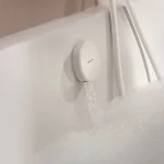 Наружная часть Hansgrohe Exafill II к сифону на ванну с наполнением, Matt White/White Gloss (58119700) - Фото 2