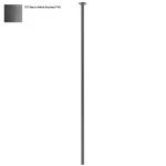 Вилив стельовий Gessi Inciso, Black Metal Bruched PVD (58199707) - Фото 1