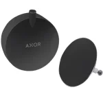 Накладка на сифон для ванны AXOR Flexaplus, черный матовый (58312670) - Фото 1