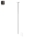 Излив Gessi, для электронного смесителя, потолочный, Black Metal Bruched PVD (59024707) - Фото 1