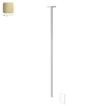 Излив Gessi, для электронного смесителя, потолочный, Bruched Brass PVD (59024727) - Фото 1