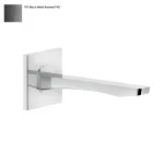 Излив настенный Gessi Rilievo, настенный, Black Metal Bruched PVD (59100707) - Фото 1