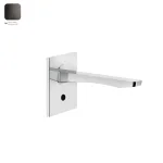Излив Gessi, для электронного смесителя, настенный, Black Metal Bruched PVD (59107707) - Фото 1
