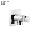 Тримач ручного душу Gessi Rilievo, з виведенням води, Chrome (59161031) - Фото 1