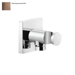 Держатель ручного душа Gessi Rilievo, с выводом воды, Copper Bruched PVD (59161708) - Фото 1