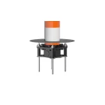 Душевая стойка уличная Gessi Origini, скрытая часть, Steel Brushed (63215239) - Фото 1