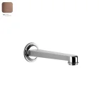 Излив для ванны Gessi Venti 20, настенный, Copper Bruched PVD (65103708) - Фото 1