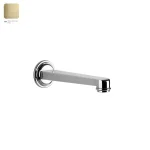 Излив для ванны Gessi Venti 20, настенный, Bruched Brass PVD (65103727) - Фото 1