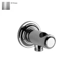 Держатель ручного душа Gessi Venti 20, вывод воды, Chrome (65161031) - Фото 1