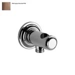 Держатель ручного душа Gessi Venti 20, вывод воды, Copper Bruched PVD (65161708) - Фото 1