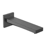 Излив для ванны Hansgrohe Tecturis E с выступом 210 мм, Brushed Black Chrome (73410340) - Фото 1