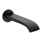 Излив на ванну Hansgrohe Vernis выступ 202 мм, черный матовый (75410670) - Фото 1