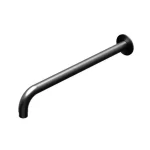 Держатель верхнего душа Ritmonio Soffioni L=345mm, Black Stainless Steel (75B005IBX) - Фото 1