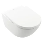 Крышка для унитаза Villeroy&Boch Subway 3.0 Stone White CeramicPlus (8M42S1RW) - Фото 2