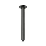 Тримач верхнього душу Almar Round Arm D24 мм, L300 мм, стельовий, PVD Brushed Absolute Black (E021109.AB) - Фото 1