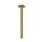 Держатель верхнего душа Almar Round Arm D24 мм, L300 мм, потолочный, PVD Brushed High Brass (E021109.HB) - Фото 1