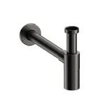 Сифон для умивальника Almar, PVD Brushed Absolute Black (E096002.AB) - Фото 1