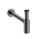 Сифон для умывальника Almar, PVD Brushed Gun Metal (E096002.GM) - Фото 1