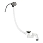 Слив-перелив для ванны Almar с изливом, PVD Brushed Gun Metal (E096004.GM) - Фото 1