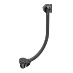 Злив-перелив для ванни Ritmonio, Brushed Black Chrome (E0BA0380BLX) - Фото 1