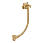 Слив-перелив для ванны Ritmonio, Brushed Gold (E0BA0381GOX) - Фото 1