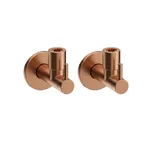 Запірний вентиль Almar, під умивальник з фільтром, PVD Brushed Copper (E135002.CO) - Фото 1