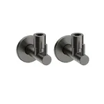 Запорный вентиль Almar, под умывальник с фильтром, PVD Brushed Gun Metal (E135002.GM) - Фото 1
