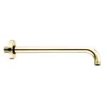 Тримач верхнього душу Bossini Teo 350 мм, настінний, Satined Gold (H19000H043) - Фото 1