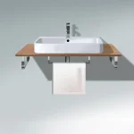 Полотенцедержатель Duravit 500 мм для установки под консолями, хром (LC998500000) - Фото 2