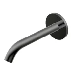 Вилив для умивальника Ritmonio настінний, Brushed Black Chrome (PR52CA203BLX) - Фото 1
