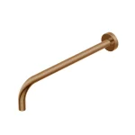 Держатель верхнего душа Ritmonio L=350mm, горизонтальный, круглый, Brushed Bronze (Q0BA6068BRX) - Фото 1