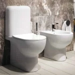 Крышка для унитаза Flaminia APP Quick 44.5x36 h2.8 cм, Cenere (QKCW07) - Фото 2