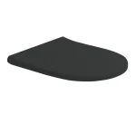 Крышка для унитаза Flaminia APP Quick 44.5x36 h2.8 cм, Carbone (QKCW07) - Фото 1