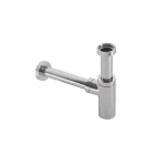 Сифон Globo T-Edge, Chrome (RA051CR) - Фото 1