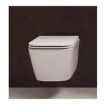 Кришка з сидінням для унітазу Globo Stone, білий (ST024BI) - Фото 3