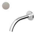 Излив Zucchetti Isy22, настенный 17.5 см, Brushed nickel (Z92252.C3) - Фото 1