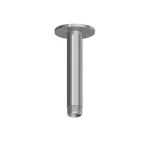 Держатель верхнего душа Zucchetti Helm, потолочный 100 мм, Brushed Stainless Steel (Z93232.X) - Фото 1