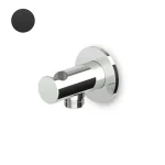 Шлангове підключення з утримувачем Zucchetti Medameda, Embossed matt black (Z93933.N1) - Фото 1