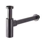 Сифон для умивальника Paffoni, Brushed Black Chrome (ZACC240NKNSP) - Фото 1