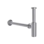 Сифон для умивальника Paffoni Inox 316, пляшковий 1”1/4G, Steel (ZACC526AC) - Фото 1