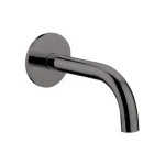 Вилив настінний Paffoni L=175 мм, Black Chrome (ZBOC139NKN) - Фото 1